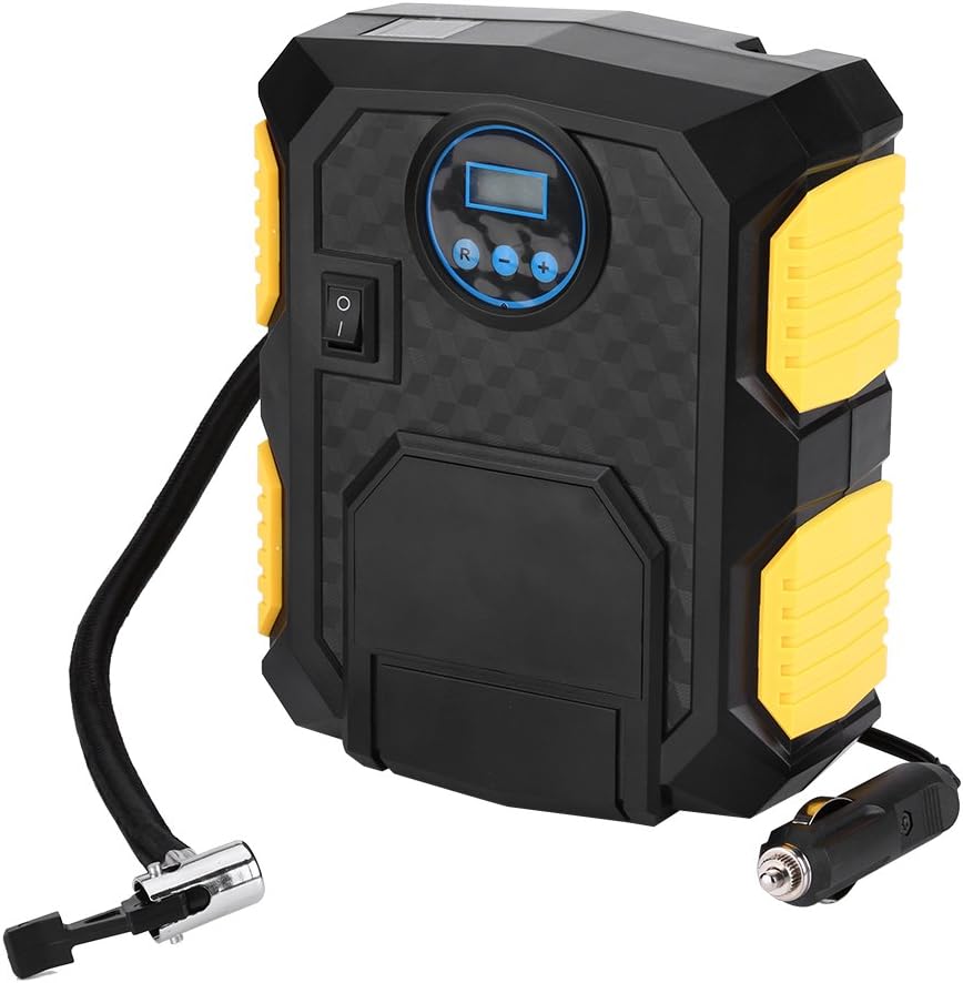 12V Portable Tire Inflator Pump Air Compressor 150PSI Pack of 2 Q256218