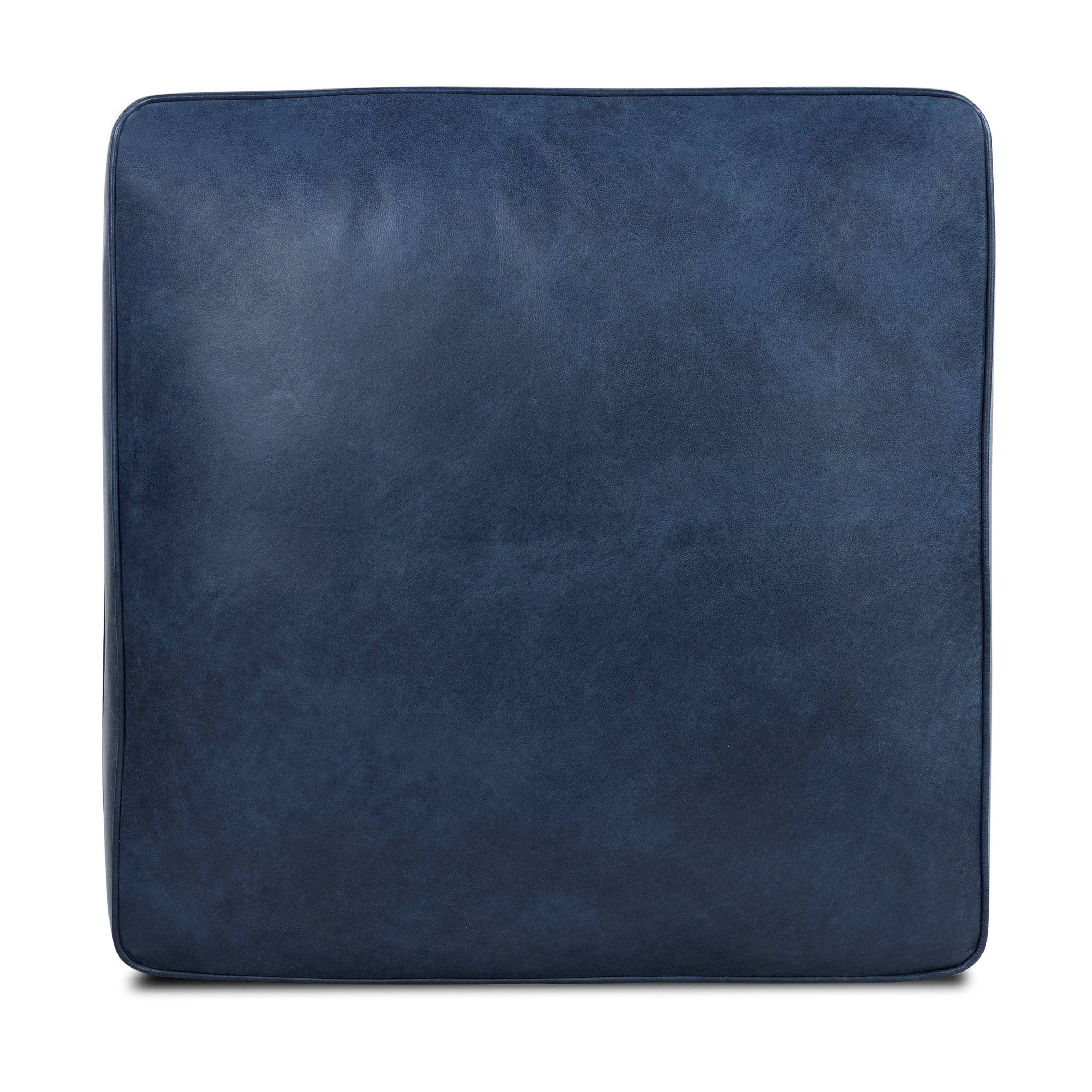 Cognac Tan Ottoman H854