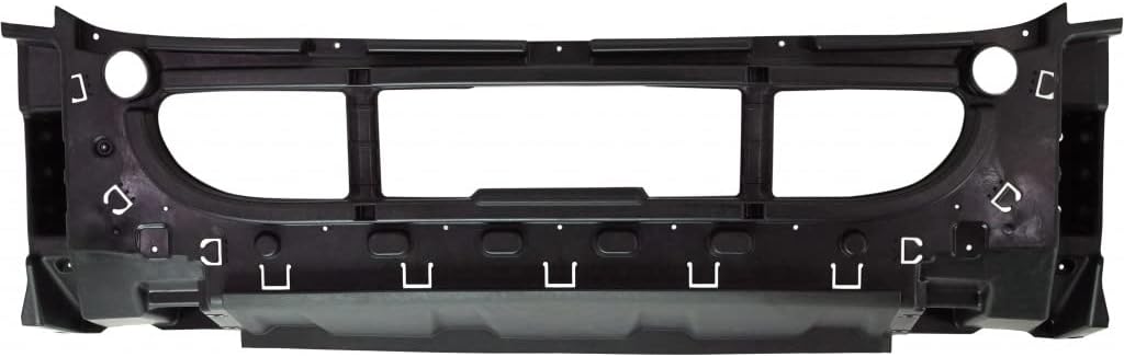 Painted Gray Front Bumper Reinforcement with Vent Hole E4262