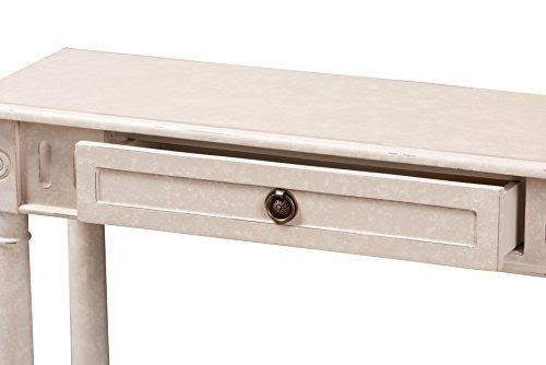 Whitewash Console Table H744