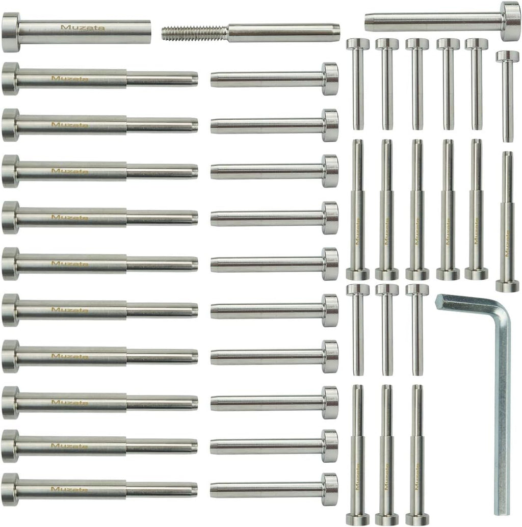 20Set Cable Railing Kit Invisible T316 Stainless Steel Swage Tensioner Terminal V41634