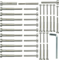 20Set Cable Railing Kit Invisible T316 Stainless Steel Swage Tensioner Terminal V41634