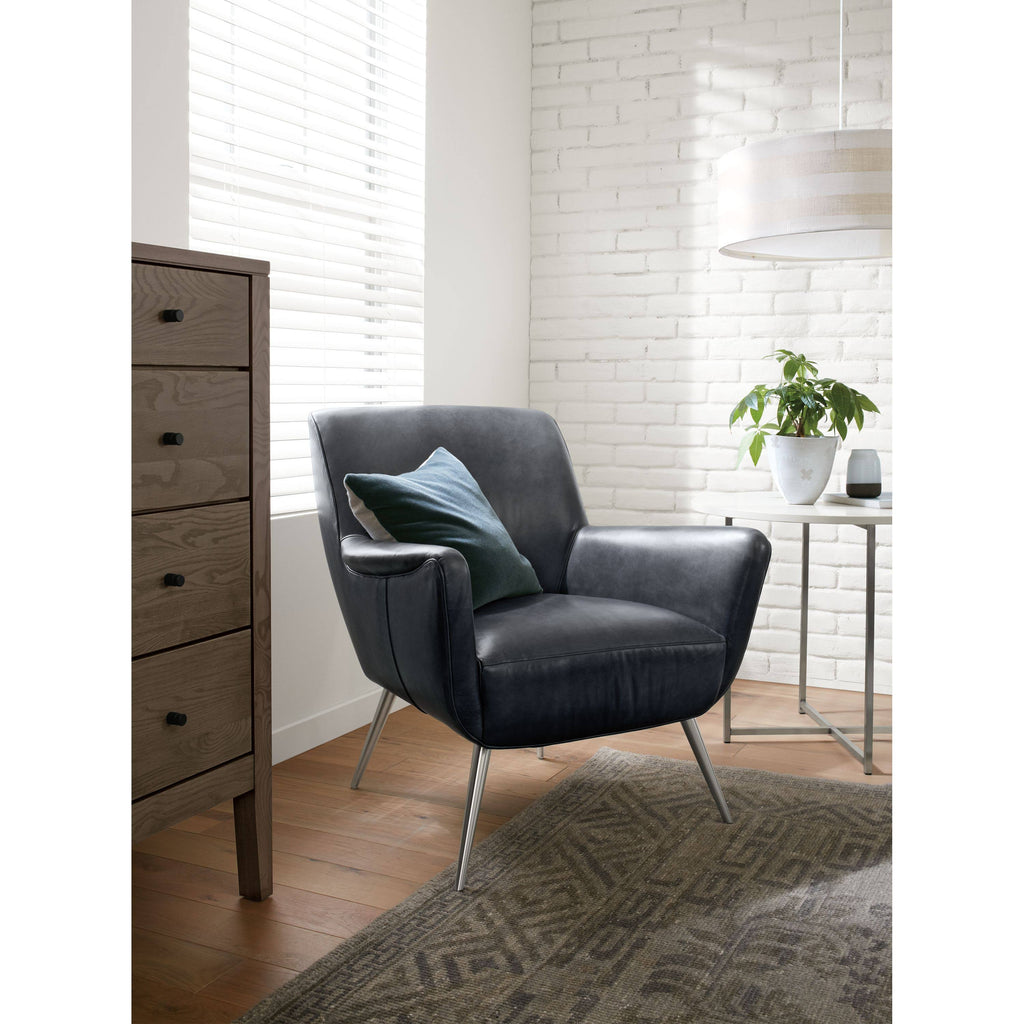 Round End Table 18 Diameter 16h in Stainless Steel with Clear Tempered Glass Top A4809