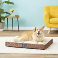 Orthopedic Quilted Pillowtop Dog & Cat Bed, Mocha, Large K852481