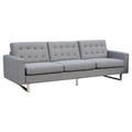 Gray Fabric Sofa R8763