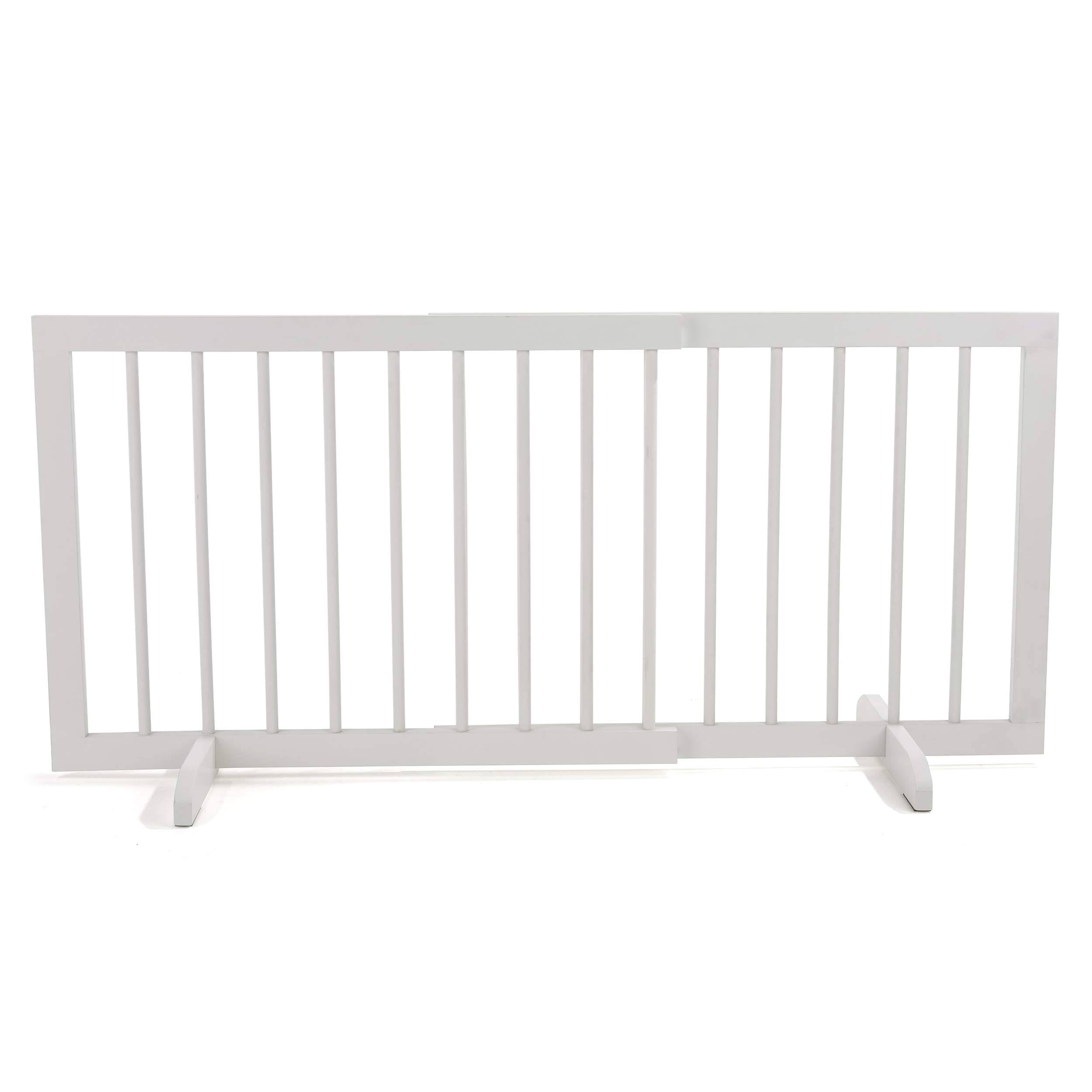 White Step Over Pet Gate T5333