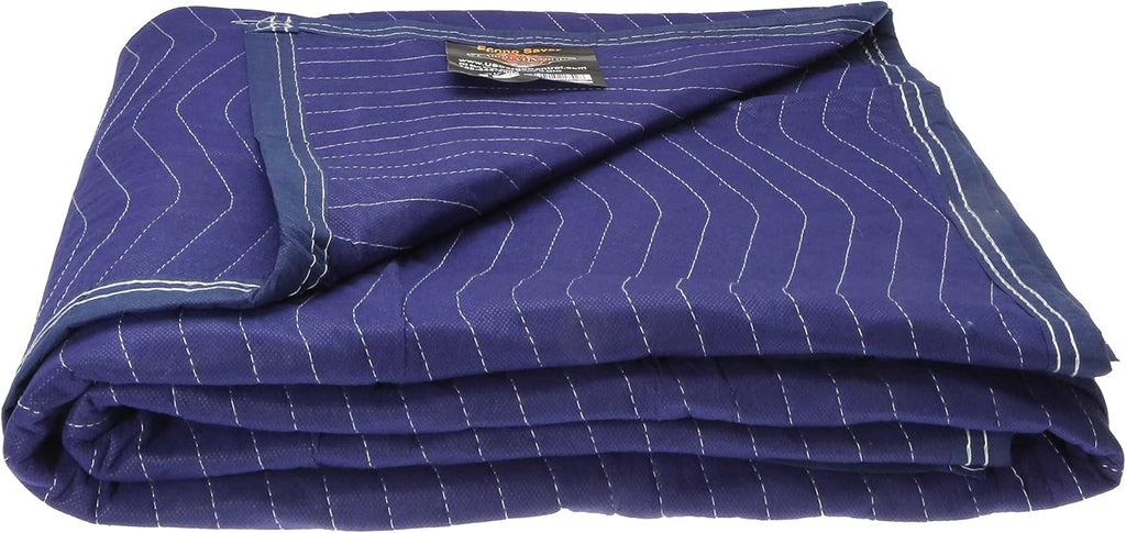 Blue Non-Woven Polyester Moving Blankets 12 Pack Z703