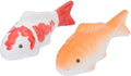 Set of 2 Koi Fish Figurines C2550