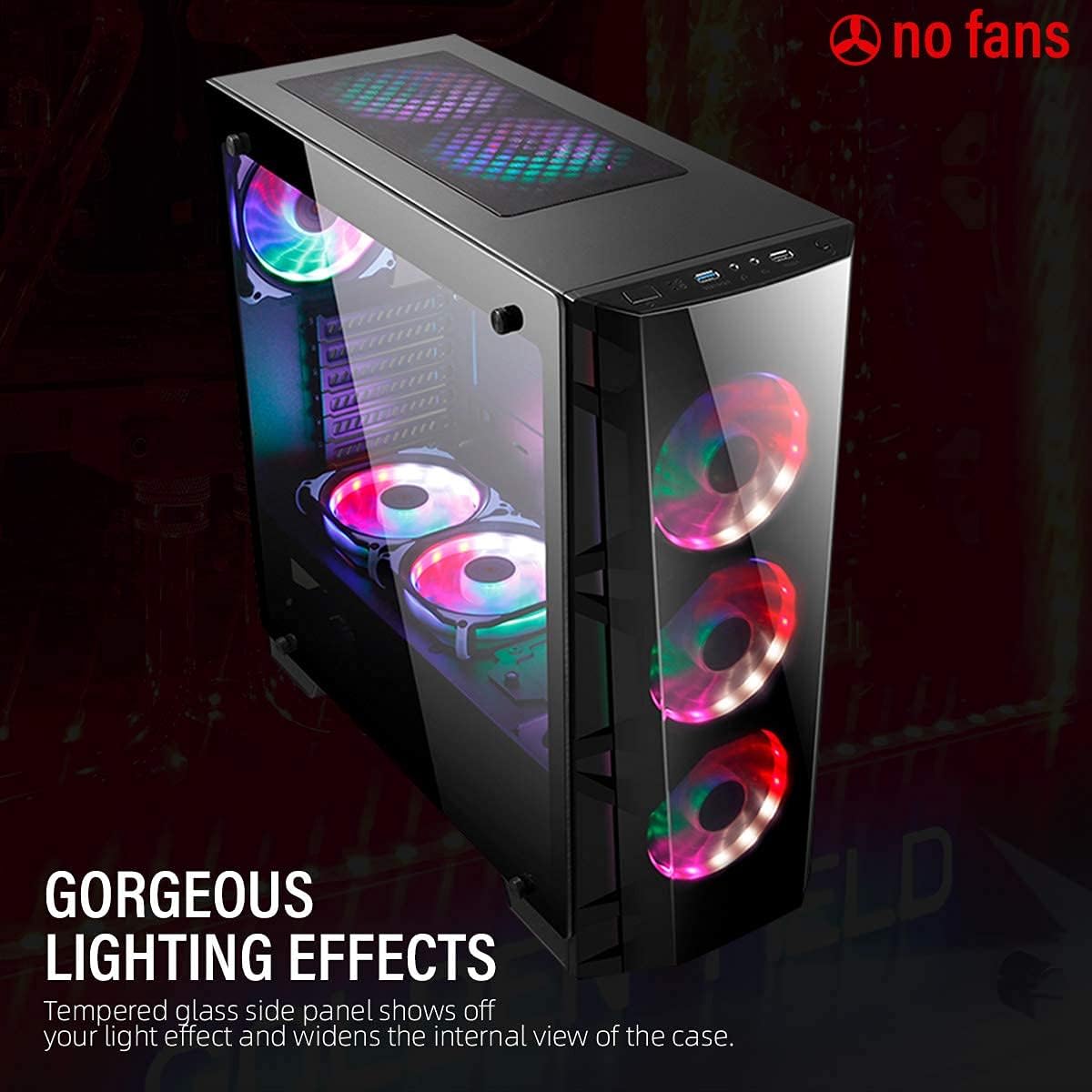 Mid Tower ATX Computer Case V1429