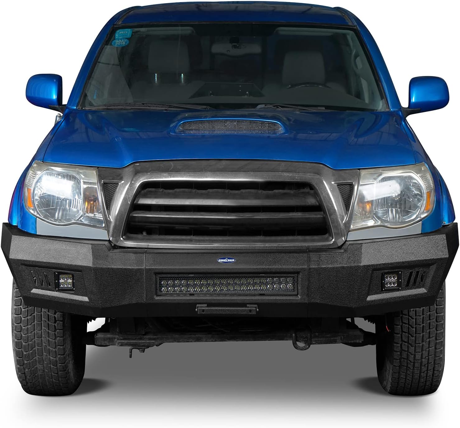 Front Bumper with License Plate Mount and LED Lights K277