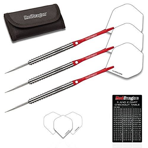 24G 90% Tungsten Steel Darts with Flights, Shafts, Wallet D396806