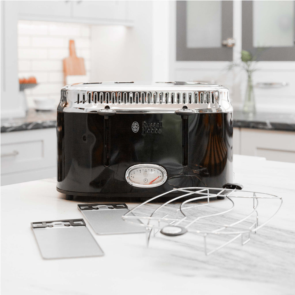 4-Slice Toaster, Black E353