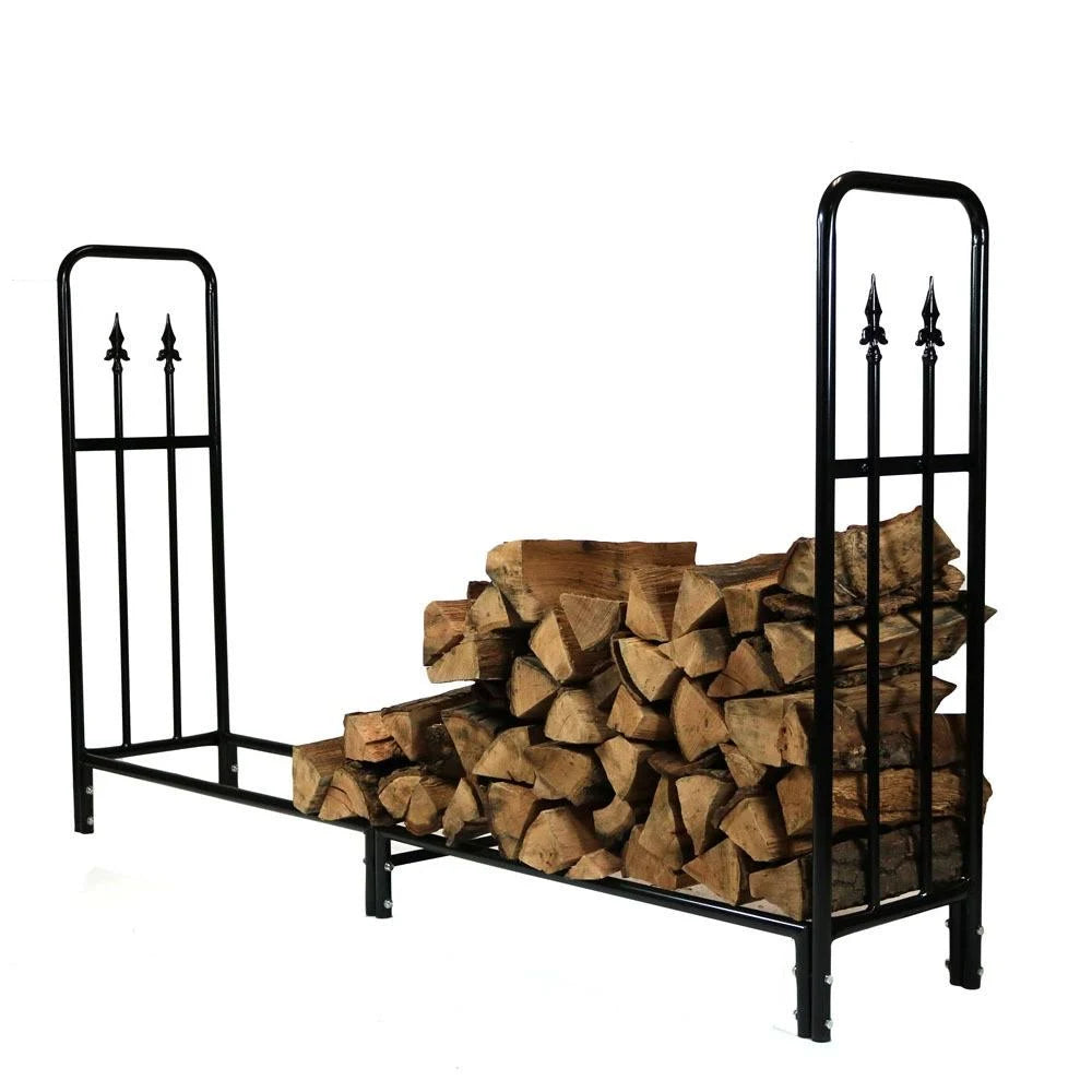 Decorative Firewood Log Rack with Cover O656543