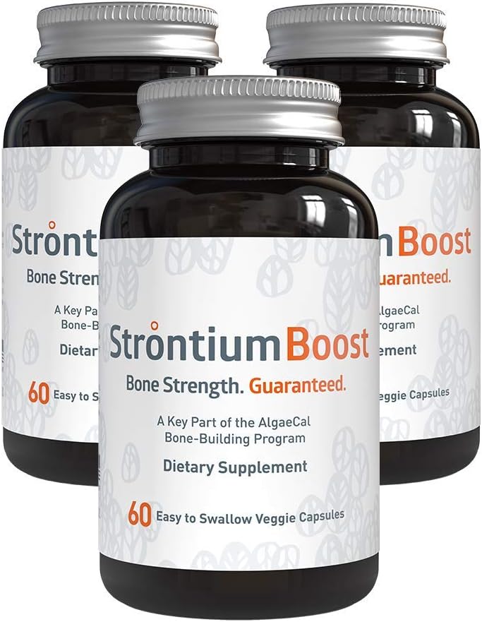 3 Bottles Strontium Citrate Supplement O38144