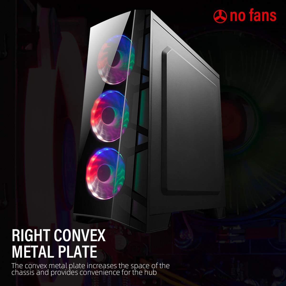 Mid Tower ATX Computer Case V1429