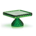 Hunter Green Square Cake Plate Y916216