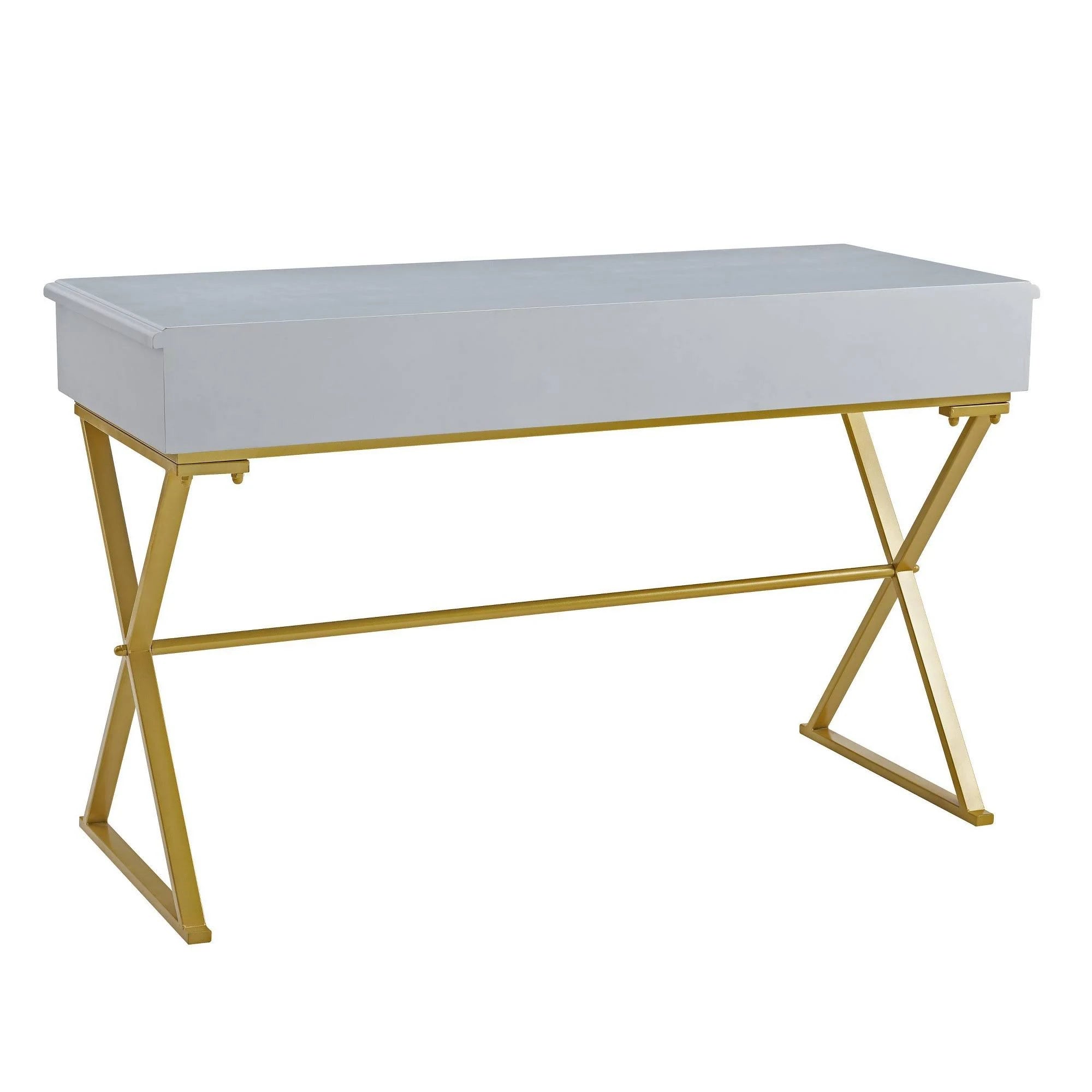 Grey 2 Drawer Desk E95401