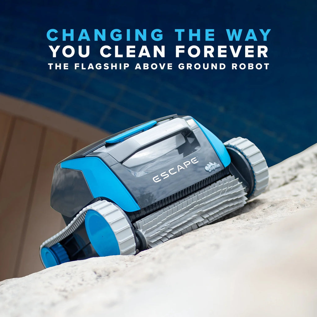 Robotic Above Ground Pool Cleaner with Top Load Filter Basket X8901