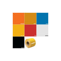 Yellow Reflective Striping Tape, 6 in x 50 ft S351078