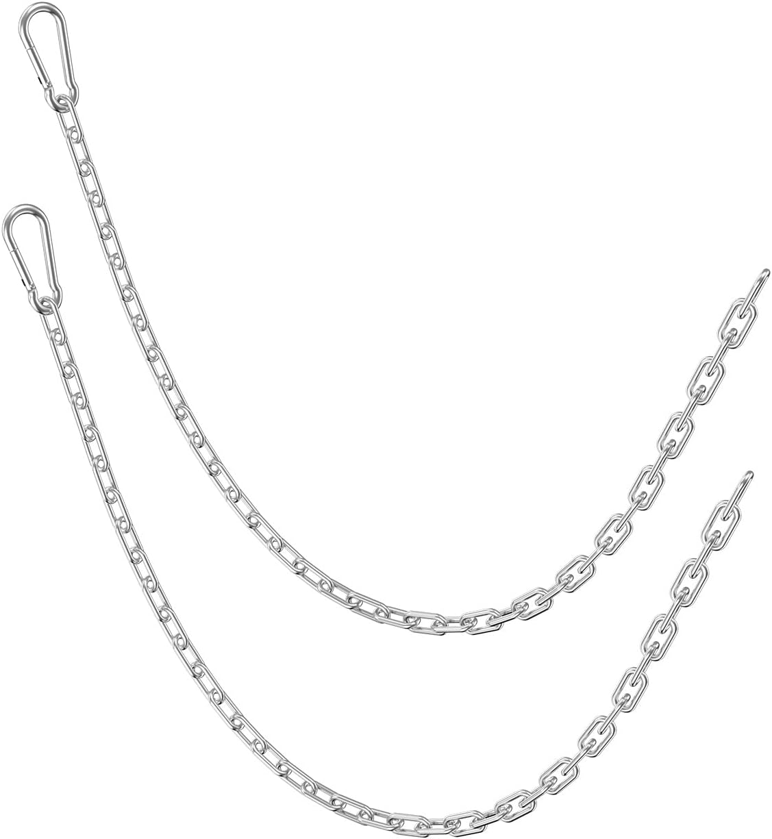 2Pcs 304 Stainless Steel LAT Pull Cable Extension Chain M607070