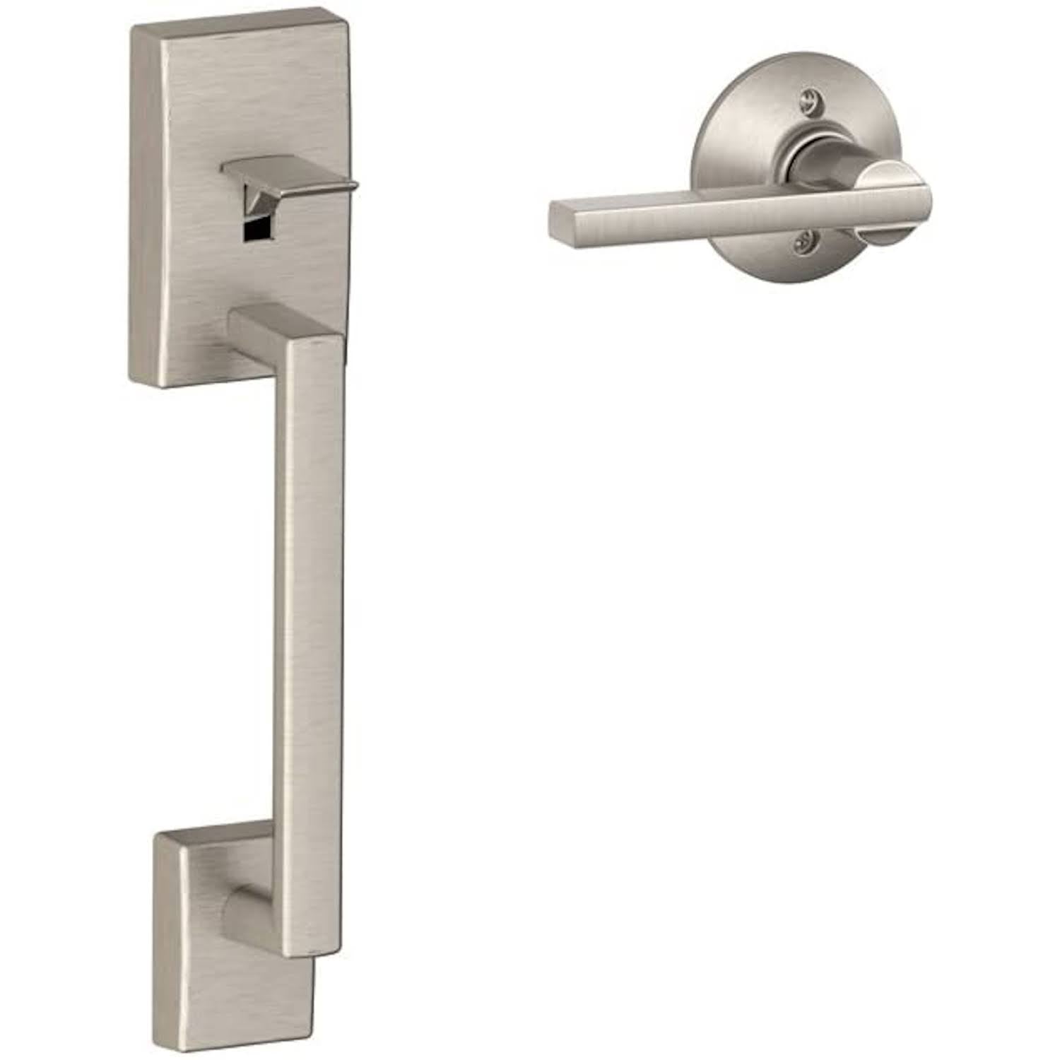 Satin Nickel Handleset Grade 1 1-3/4 in. O998403