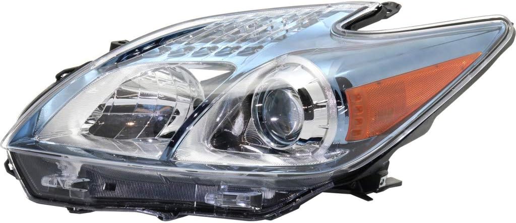 Headlight Assembly Unit Pair for Toyota Prius Plug-in 2012 2013 2014 R7731
