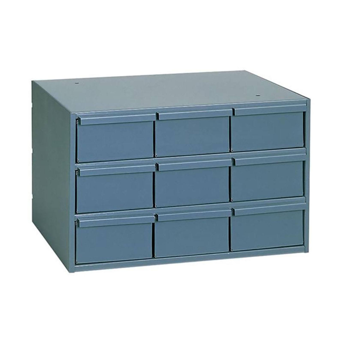 Modular 9 Drawer Steel Storage Cabinet Gray D5073