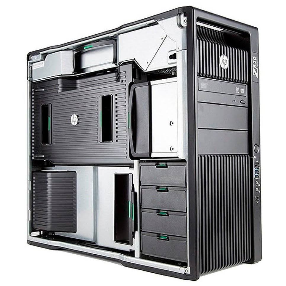HP Z820 Workstation E5-2643 Quad Core 3.3Ghz 32GB 2TB Nvs310 Q47723