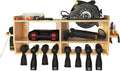 Large Power Tool Organizer with 6 Drill Slots, Wall Mount Garage Tool Organizer H379
