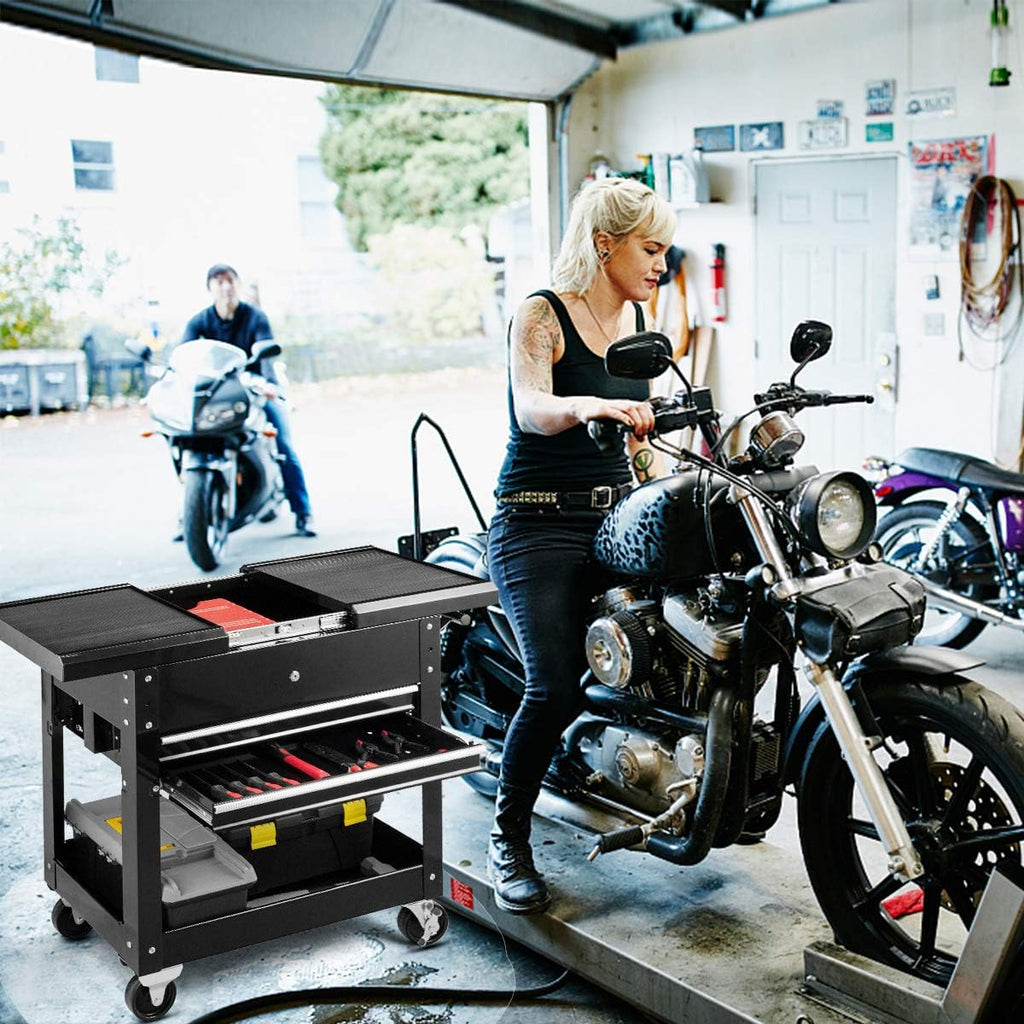 Heavy Duty Steel Rolling Tool Box with Storage Drawers U56715