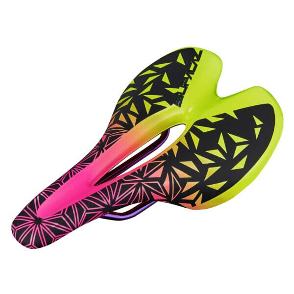 Neon Pink/Yellow Fade Saddle J2400