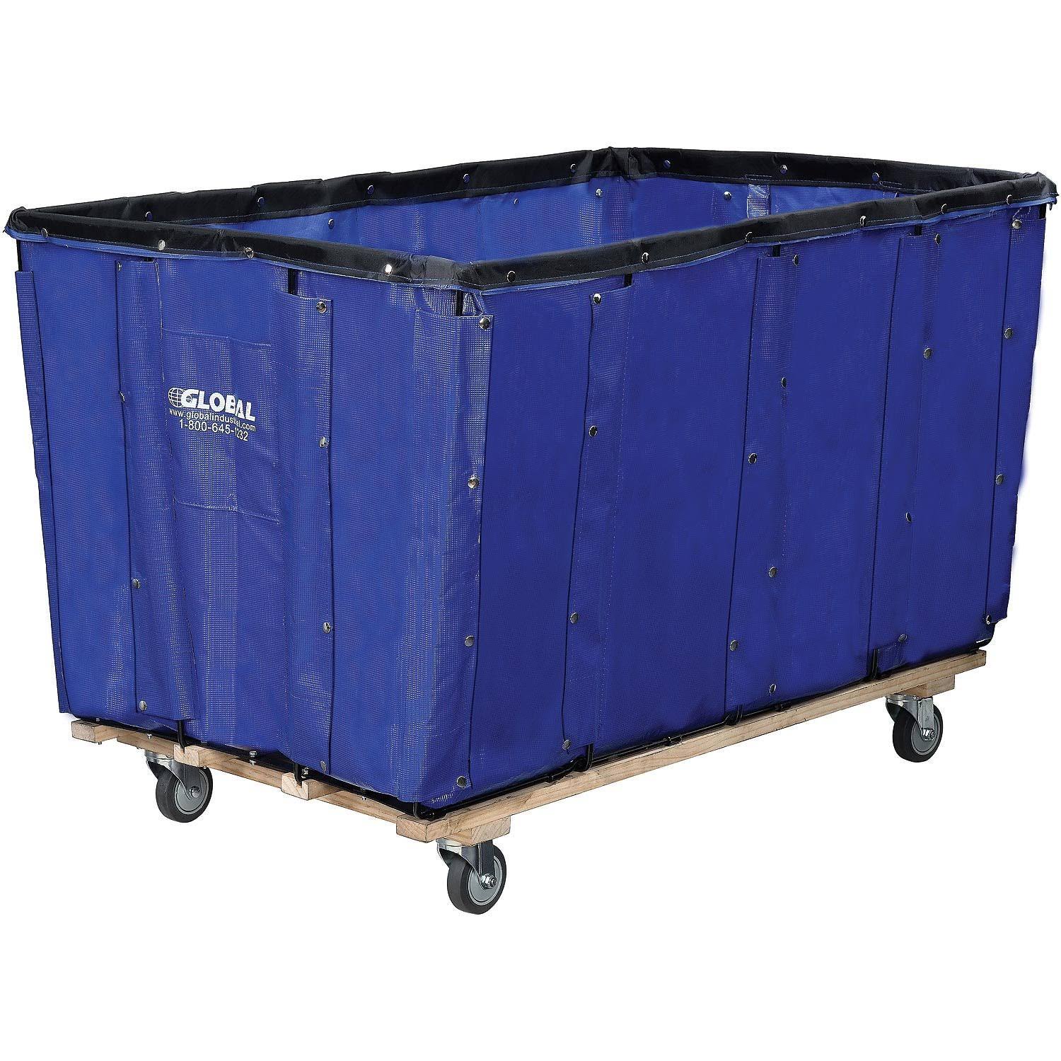 Blue Vinyl Basket Bulk Truck J72146