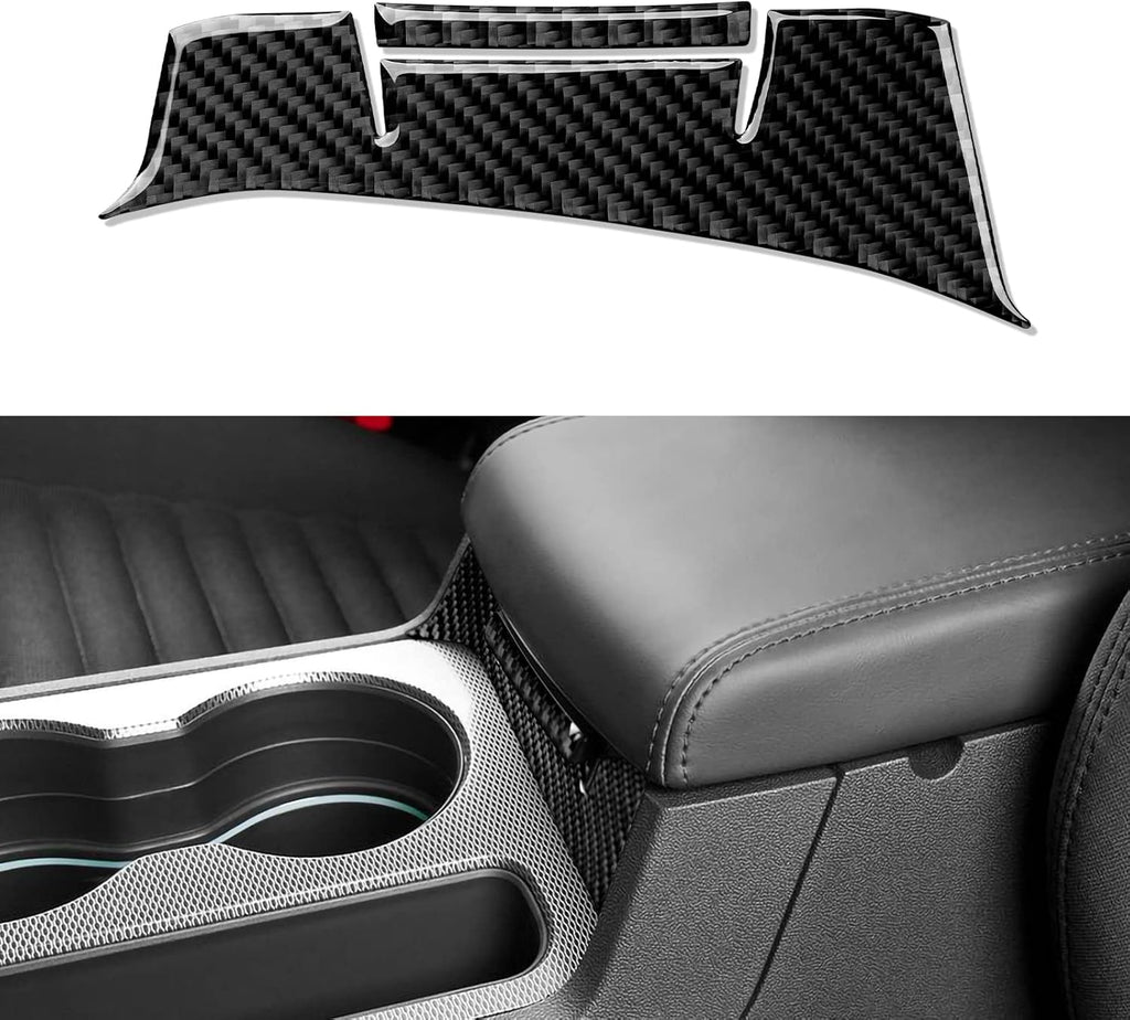Carbon Fiber Headlight Switch Trim Sticker Decal V5894