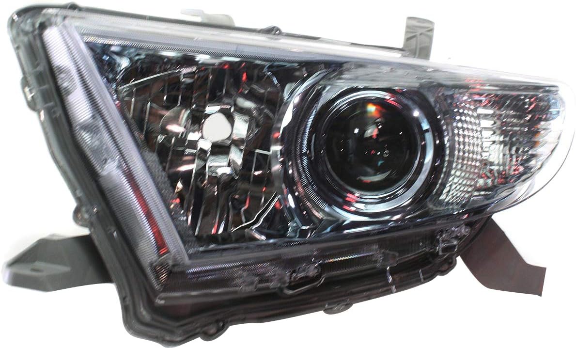 Headlight Lens and Housing for 2011-2013 Toyota Highlander Hybrid Driver Side F86931