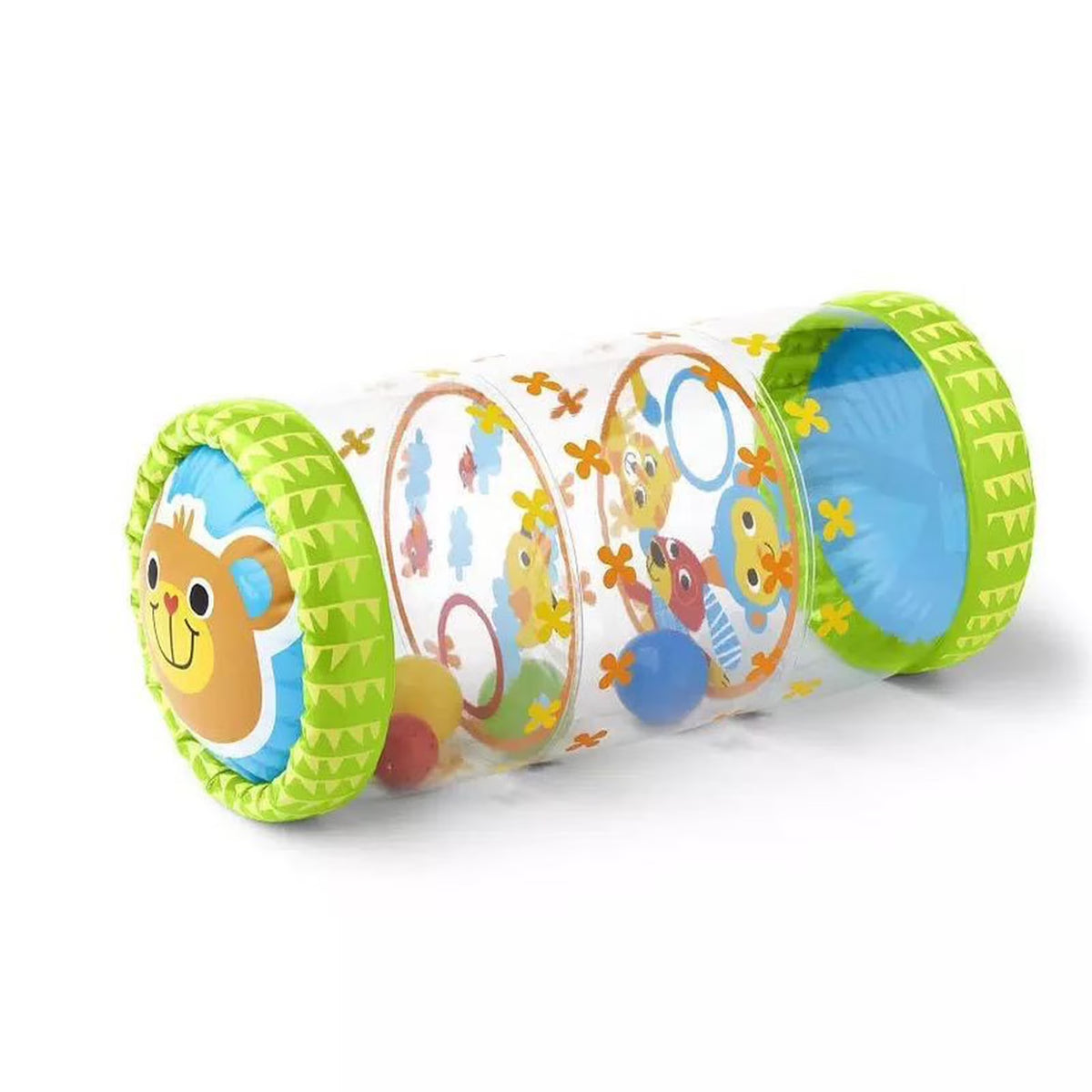 Inflatable Baby Walker Crawling Toy with Bell D770