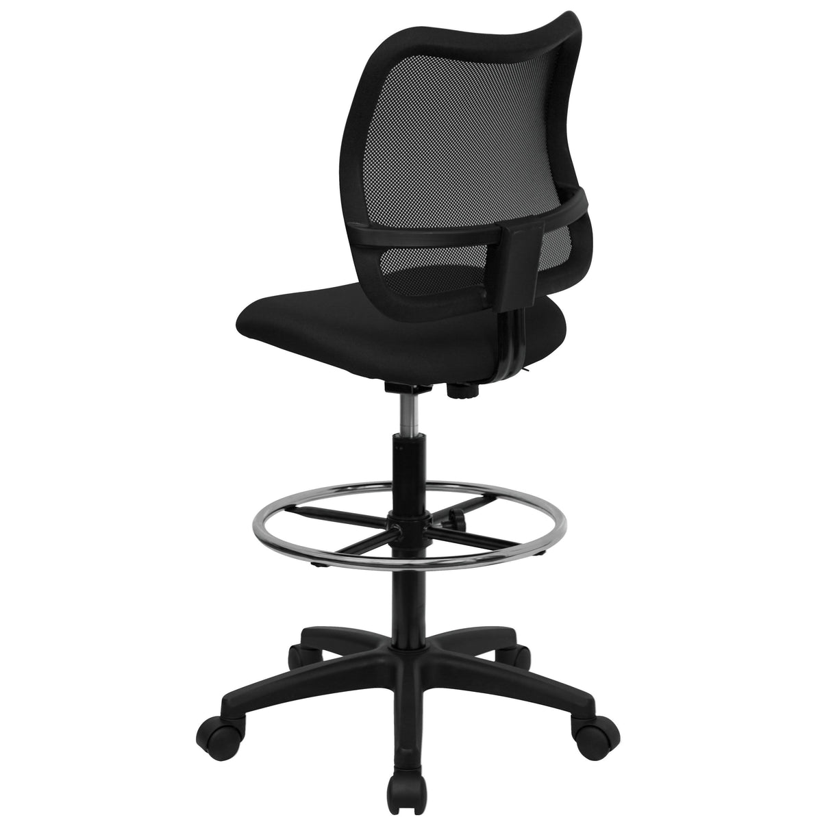 Gray Mesh Drafting Chair V969381