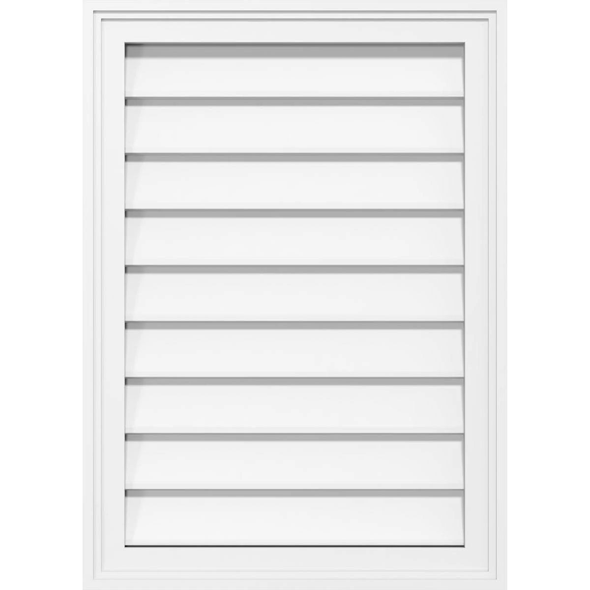 PVC Gable Vent with Brickm N865