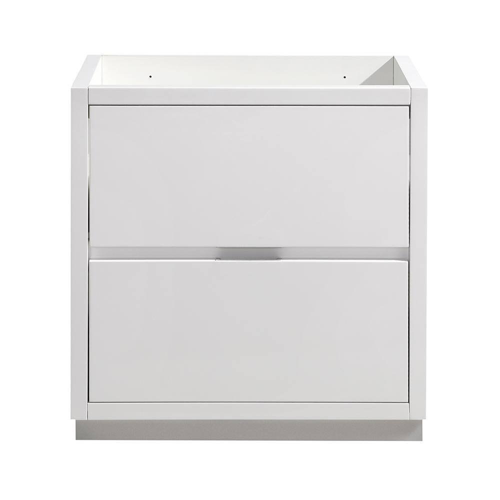 Glossy White Free Standing Bathroom Cabinet Z5675