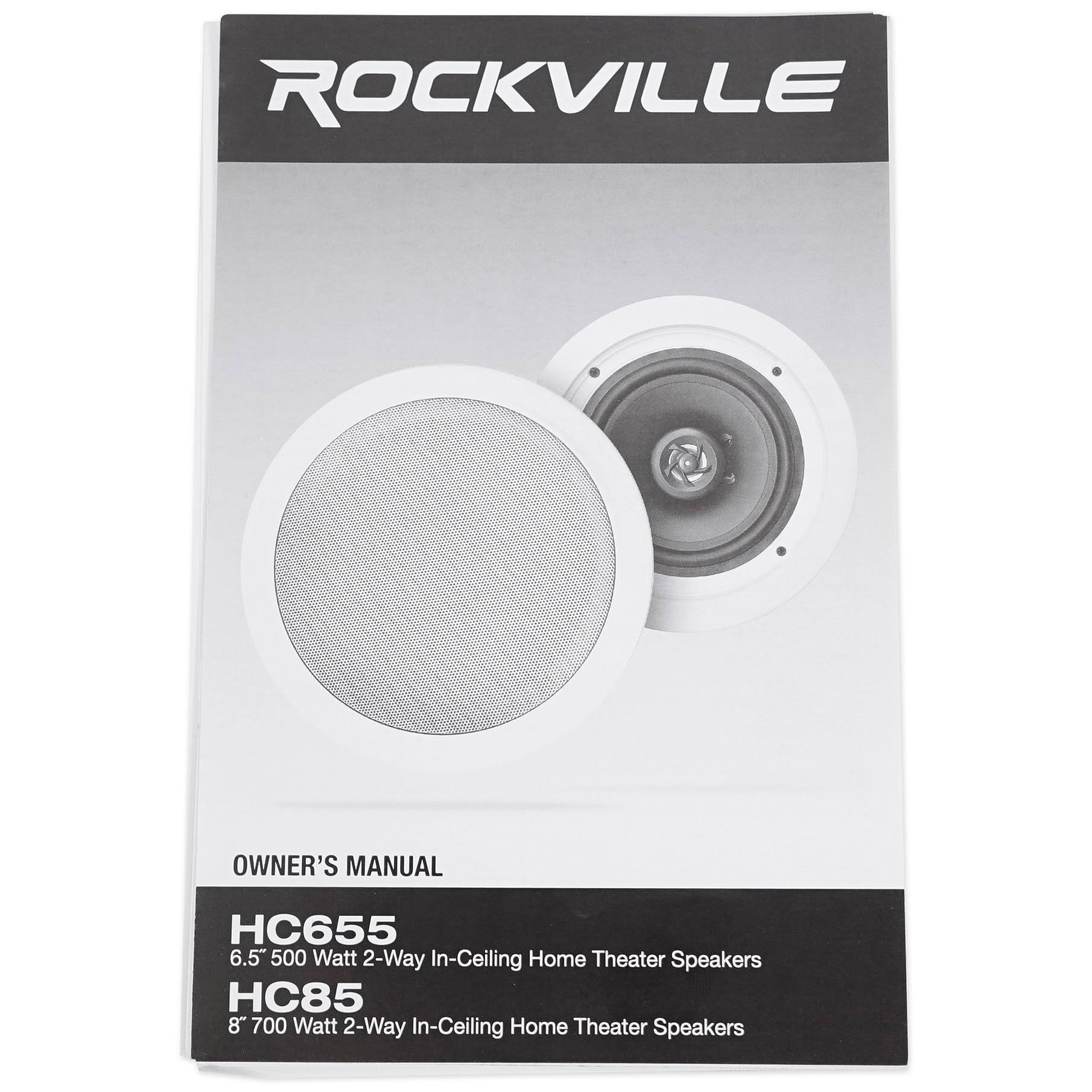 8x22 inch 700 Watt In-Ceiling Speakers F93201