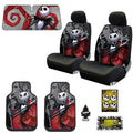 15 Pieces Seat Covers Floor Mat Bundle Set A418889