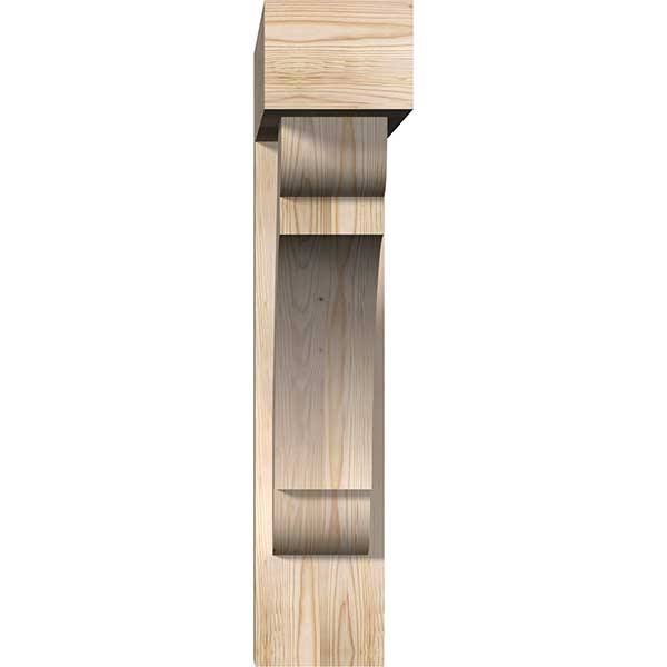 Douglas Fir Smooth Bracket with Offset Brace T580967