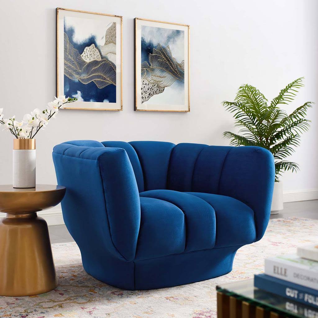 Green Performance Velvet Armchair S9454