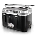 4-Slice Toaster, Black E353