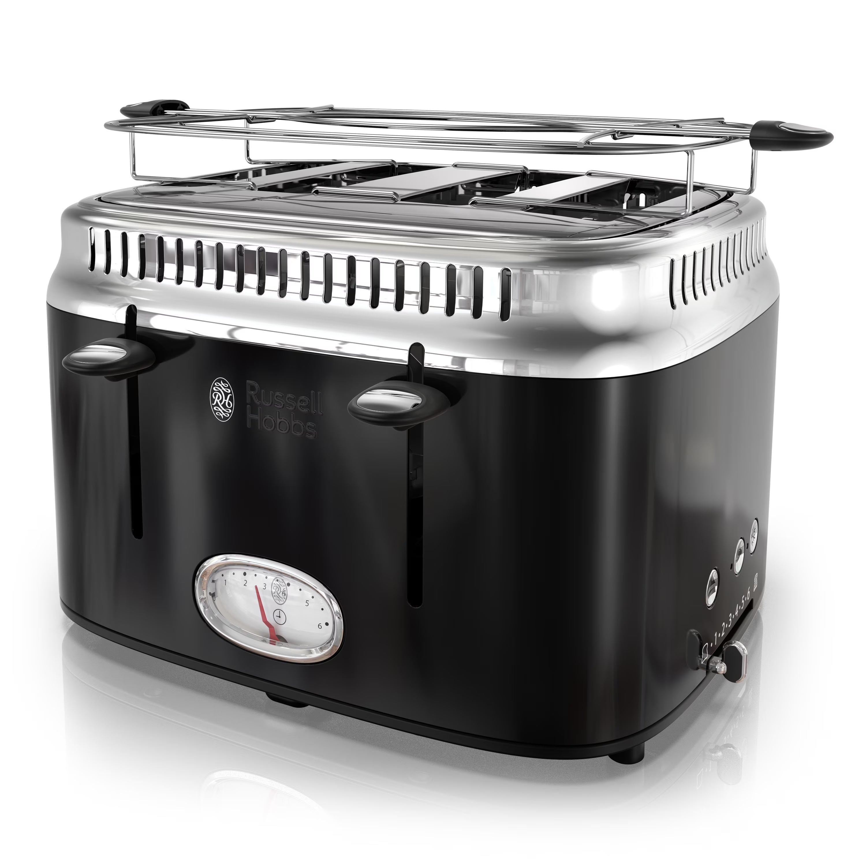 4-Slice Toaster, Black E353