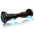6.5 inch Self Balancing 2 Wheel Hoverboard with LED Lights, Plating Black H911225