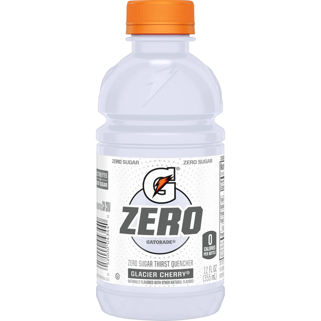 G Zero Sugar Sports Drink, 12 oz, 24 Pack Bottles U575264