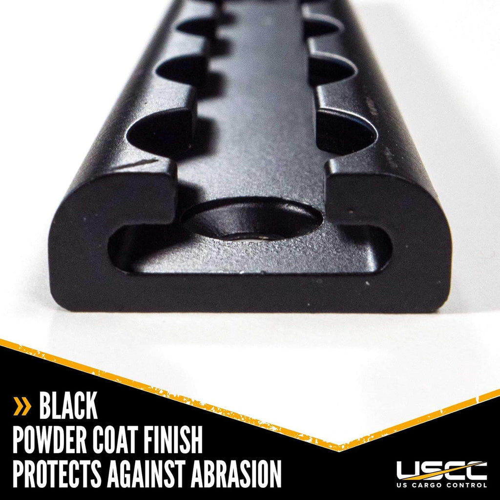 Black L Track 24 Inch 4 Pack V18232