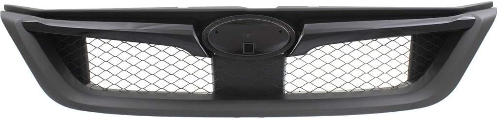 Painted Black Plastic Grille Assembly for Subaru Impreza Sedan Wagon A12210