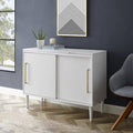 White 2 Door Accent Cabinet M5165