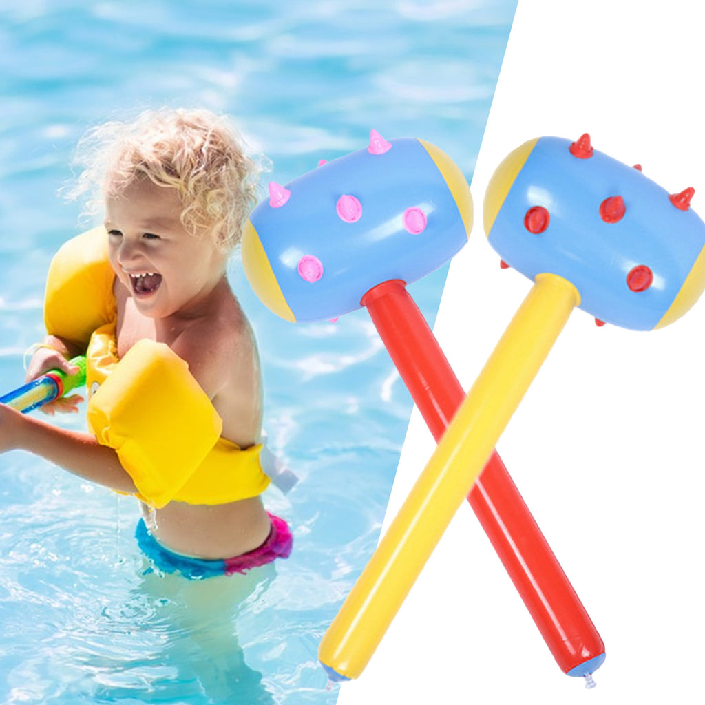 Inflatable Toy PVC Wolf Teeth Hammer R9923